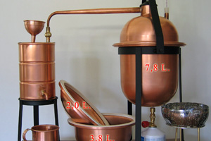 Wasserdampf-Destillator Destille DELUXE, Schmickl