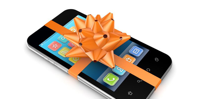 Smartphone als Geschenk (©123rf.com)