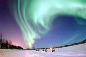 Polarlicht in Alaska (© Wkipedia)