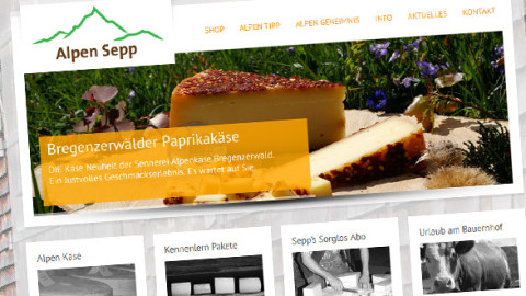 Alpen Sepp, Qualität in Käse aus den Alpen